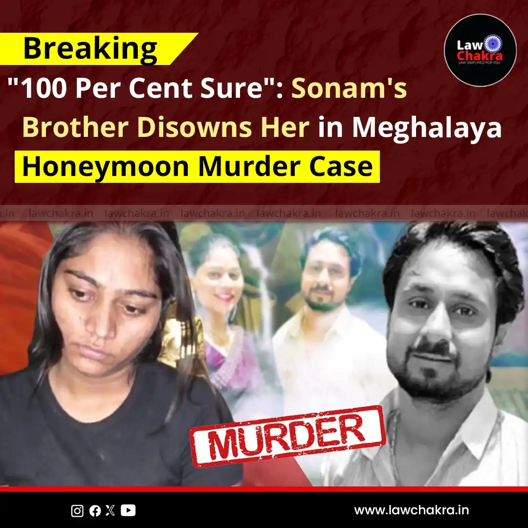 Image from LawChakra: Sonam’s brother says he’s “100 per cent sure” she killed her husband d...