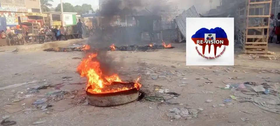 Image from RE-VISION 🇭🇹: 🚨Tout wout ki ka menen  kafou Jeral batay femen nan moman swit ak des...
