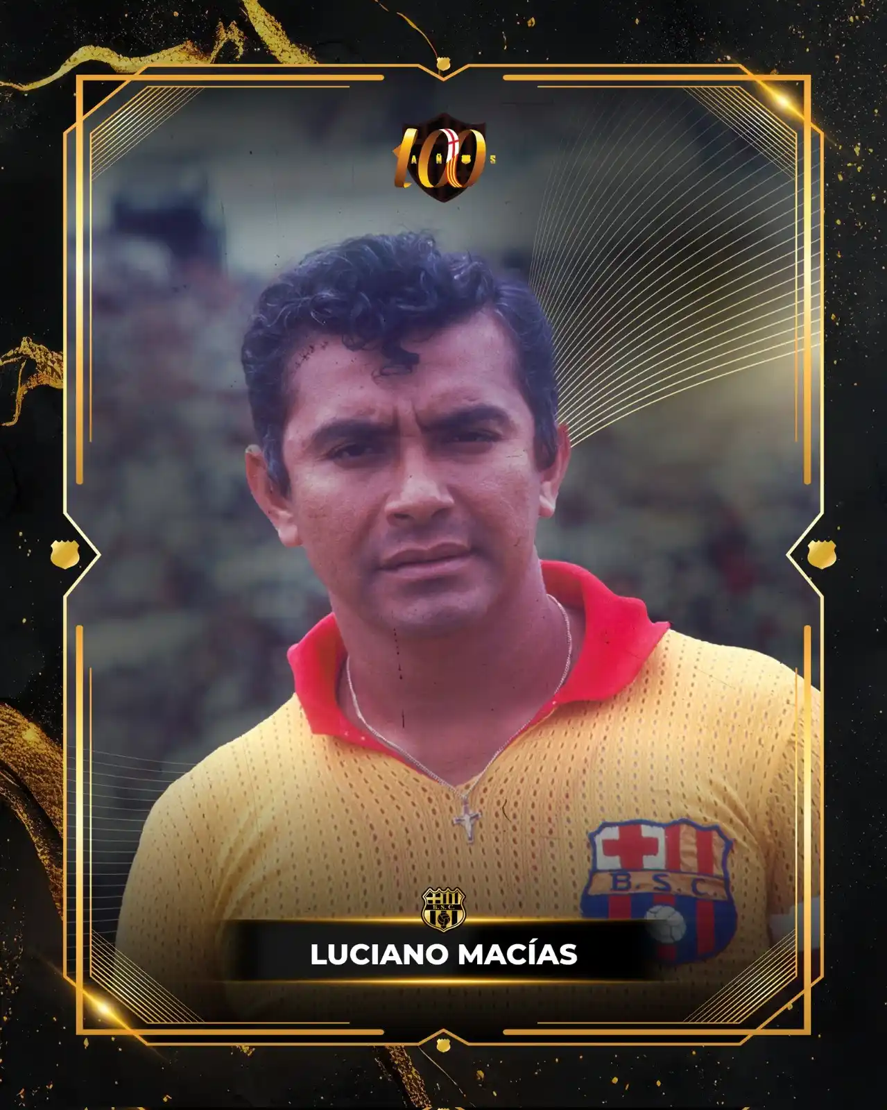 Image from Barcelona Sporting Club: Un día como hoy en Ancón nacía Luciano Macías, Campeón con BSC en 4 oc...