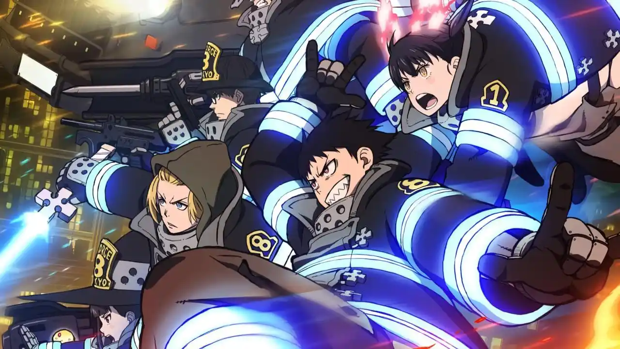 Image from Kuramanime :: Rilisan: 🔥 UPDATE 🔥 *Enen no Shouboutai: San no Shou (Fire Force Season 3) (...