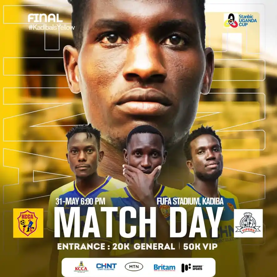 Image from KCCA FOOTBALL CLUB: All roads lead to FUFA Stadium, Kadiba, for the <a class="text-blue-50...