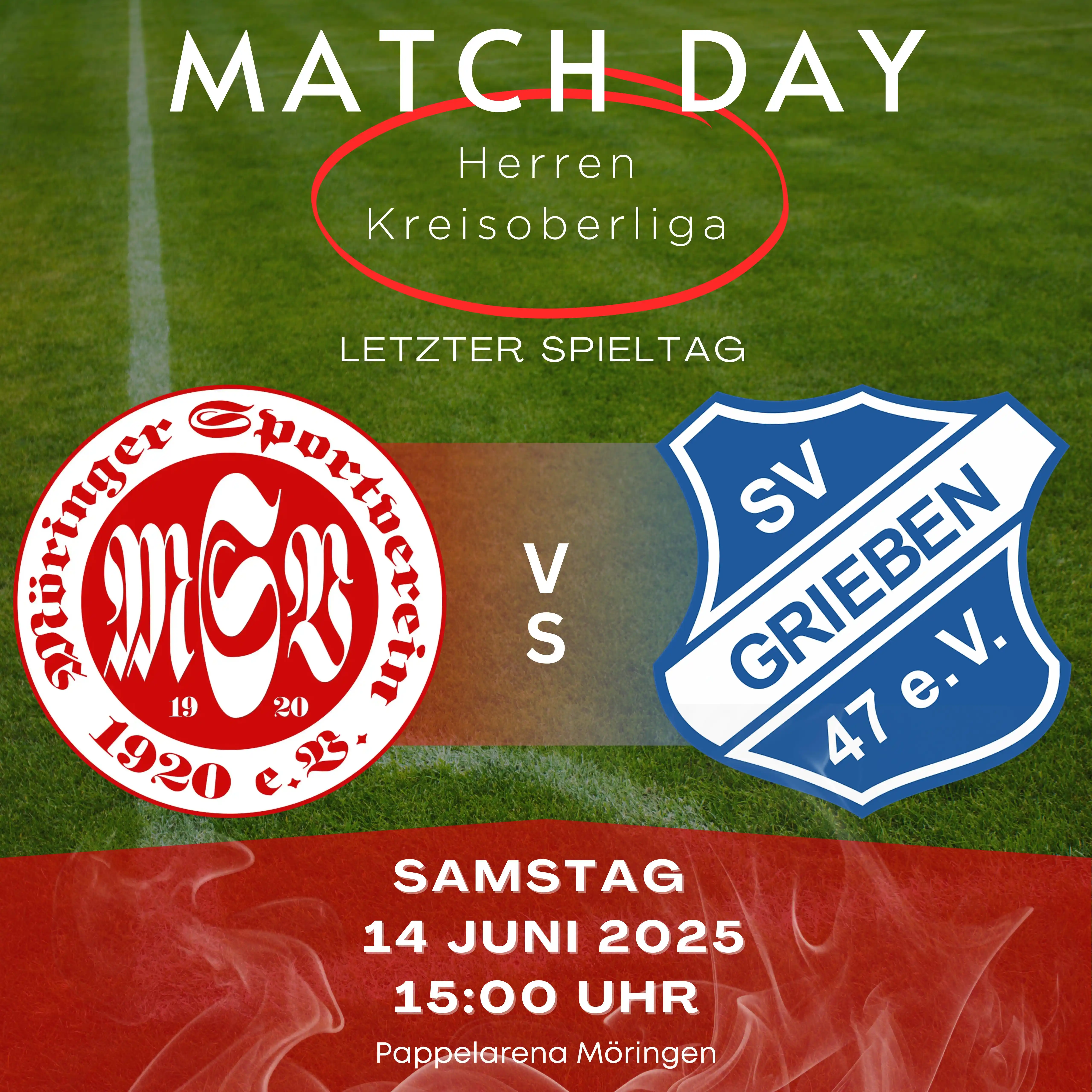 Image from Möringer Sportverein e.V.: *Alles oder nichts – Aufstiegsspiel in der Pappelarena!* ⚽️🌳🔥 Am *S...