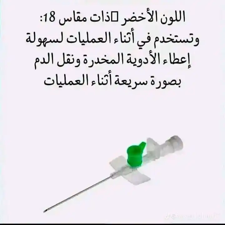 Image from Dopamine Clinical: 🔴 أنواع الكنيولات و استخداماتها <a class="text-blue-500 hover:underl...