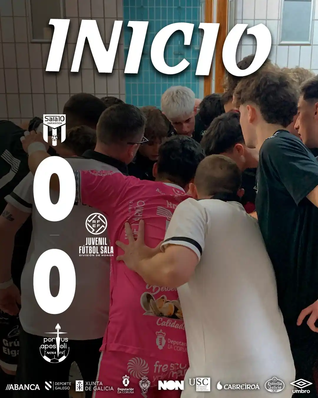 Image from Noia Portus Apostoli FS: 🔛 EMPEEEEEZA O PARTIDAZO, EMPEZA A FASE FINAL! VAAAAAMOS NOOOIAAAA! ...