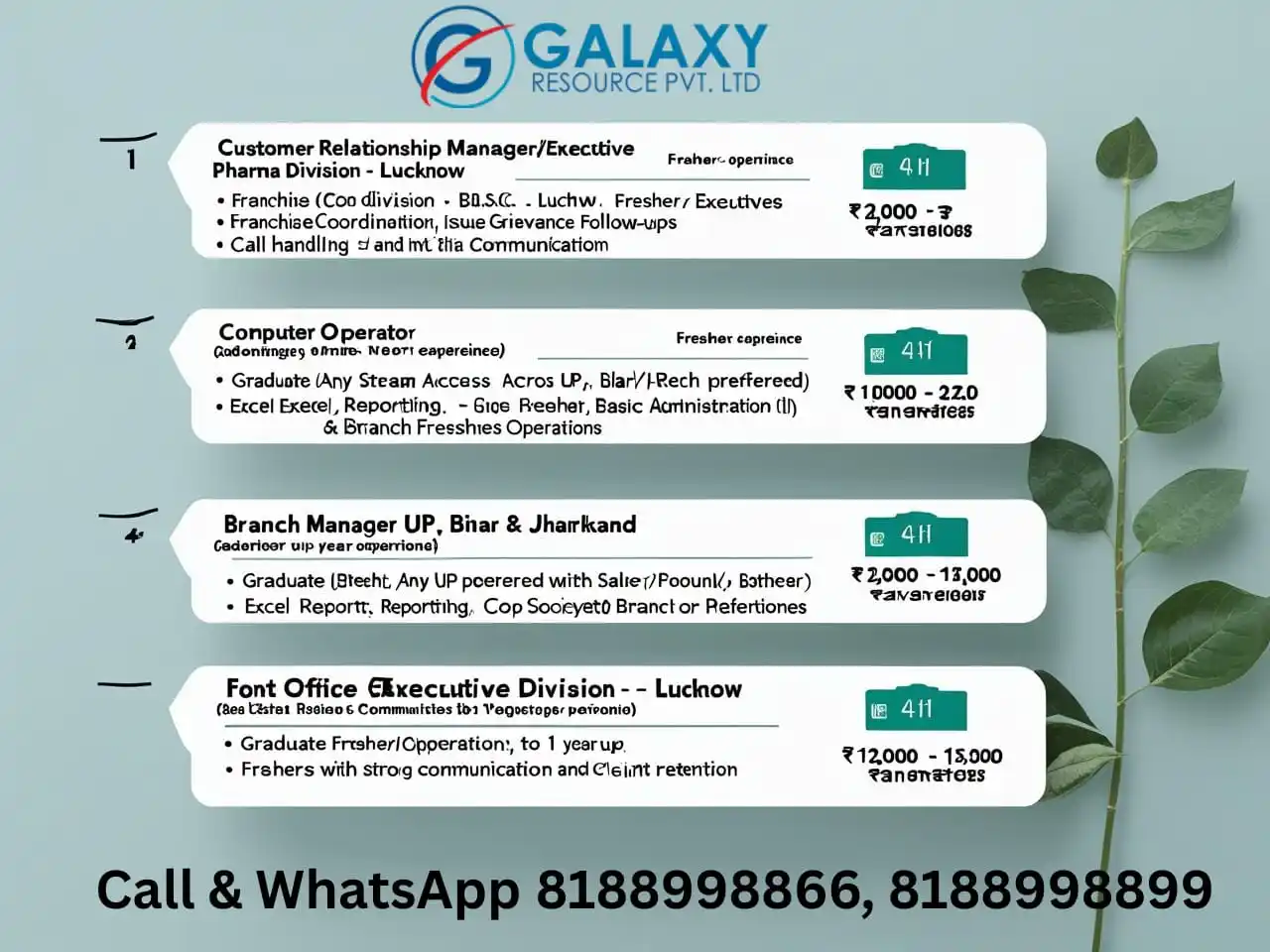 Image from Jobs Today: 🌟 Exciting Career Opportunities Await You! 🌟 Join one of India’s lea...
