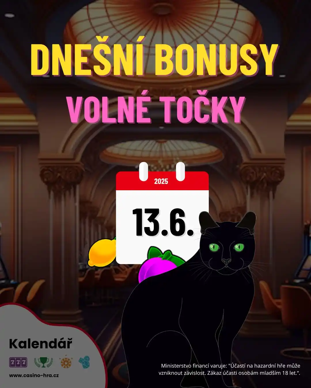 Image from Dnešní FREE SPINY nejenom bez vkladu 🍋🍊🍓: Free spiny a bonusy dnes👇👇👇 https://buff.ly/NPvf6Ax Dnešní výběr: �...