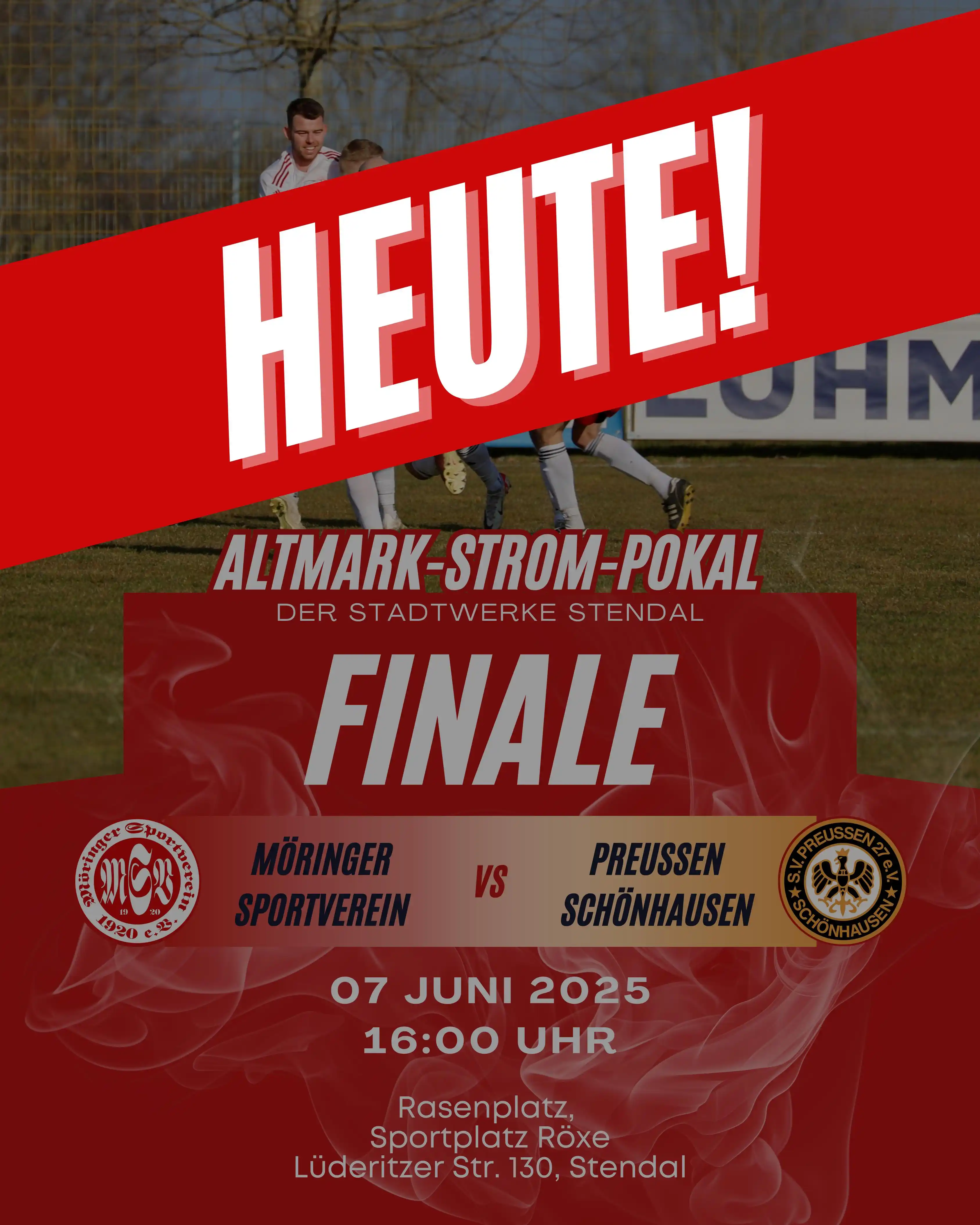 Image from Möringer Sportverein e.V.: Heute ist es soweit!!!! 🔥 Kommt vorbei und unterstützt unsere Männer...