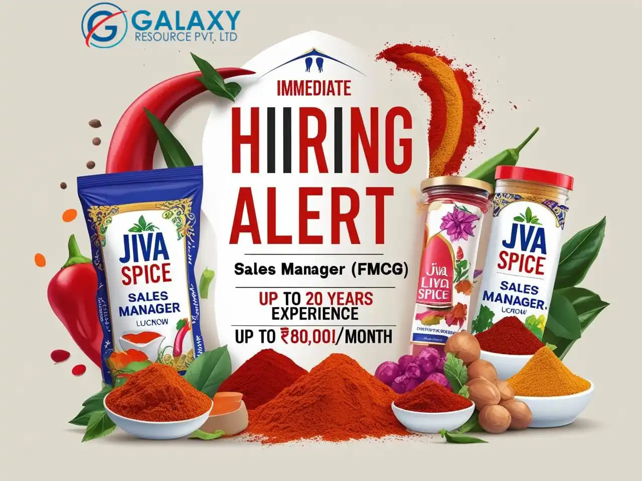Image from Jobs Today: 🚨 Immediate Hiring Alert – Sales Manager (FMCG) 🚨 We're hiring for ...