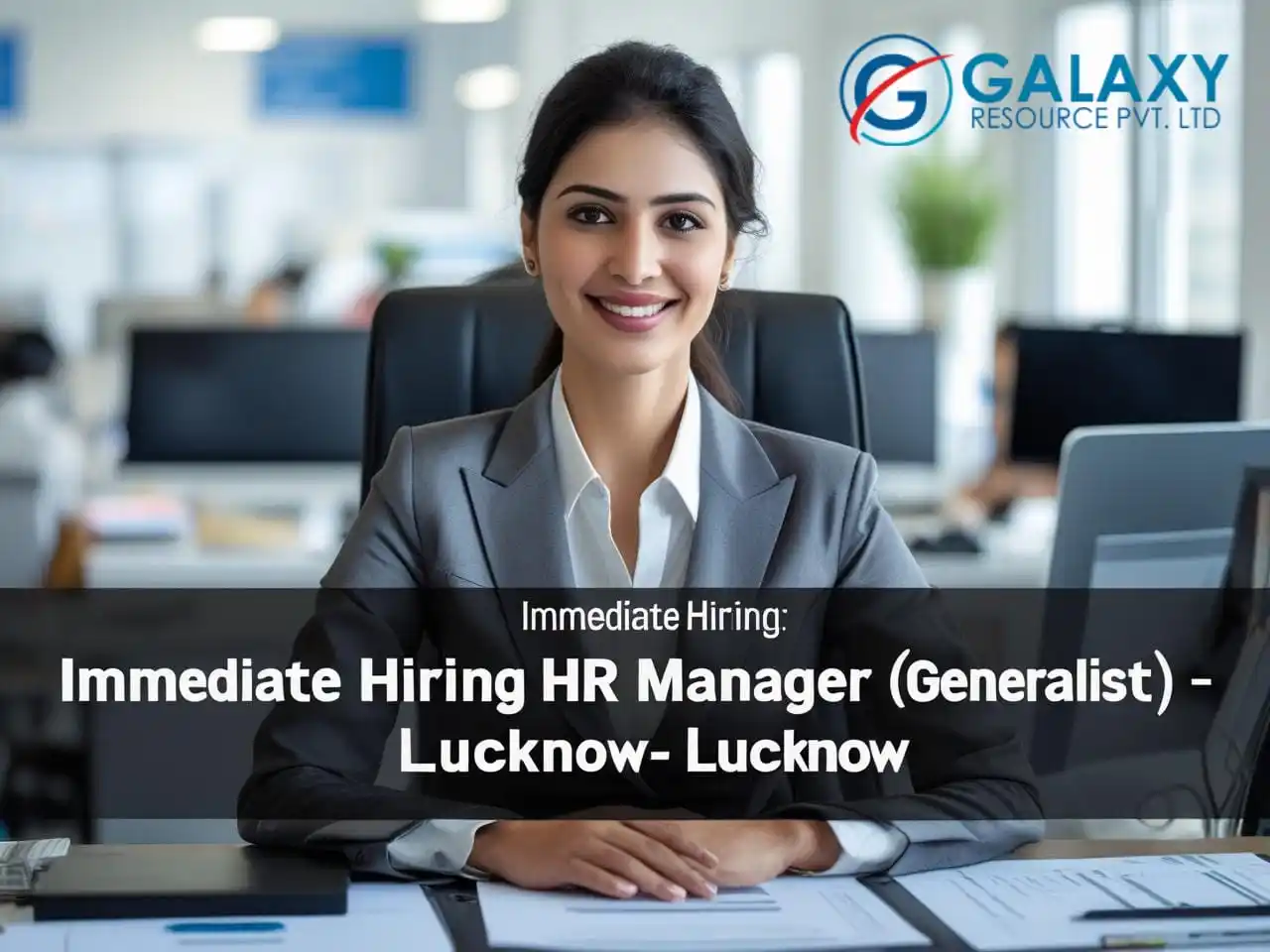 Image from Jobs Today: 🌟 Immediate Hiring: HR Manager (Generalist) – Lucknow 🌟 Are you rea...