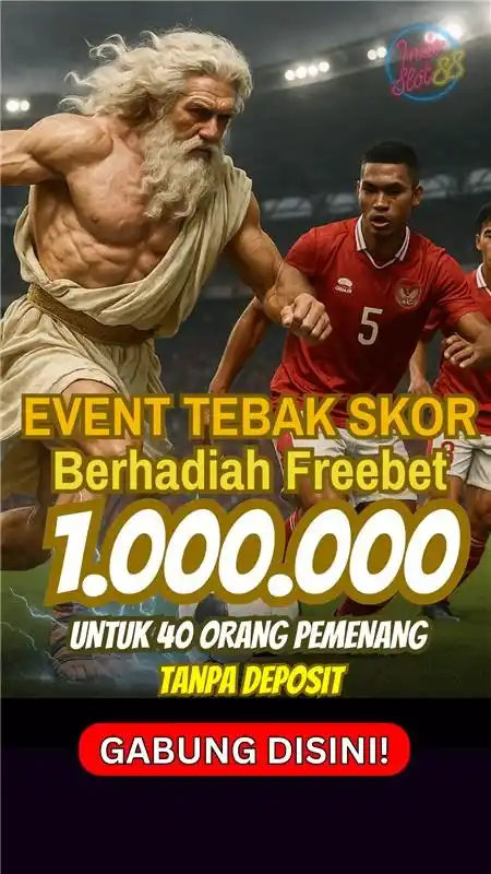 Image from POLA MAIN INDOSLOT88: Kuis Tebak Score INDOSLOT88 BERHADIAH FREEBET RP 1.000.000 UNUK 40 O...