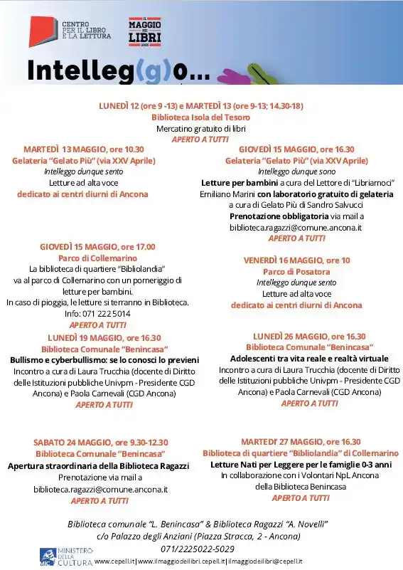 Image from Comune di Ancona: 📌 La prossima settimana vi aspettano due appuntamenti per famiglie de...