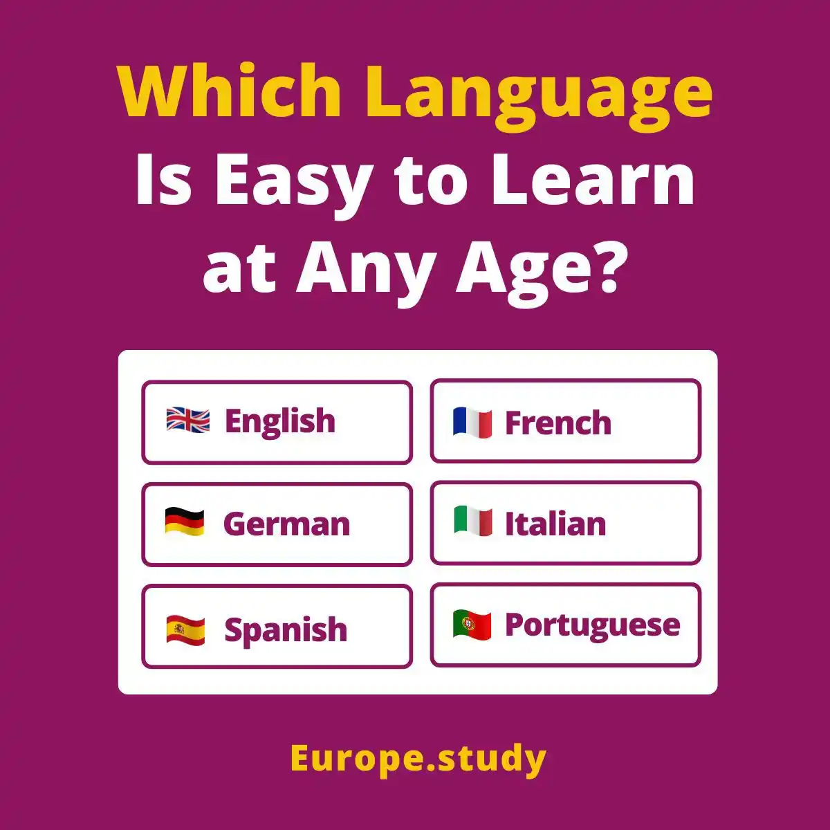 Europe.study post