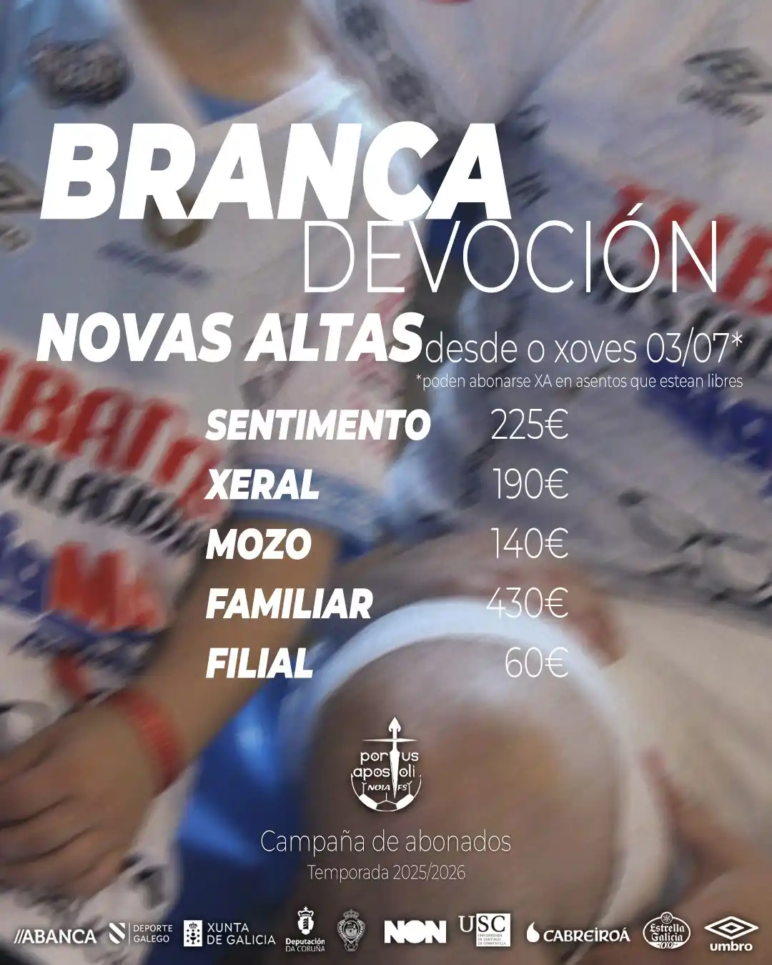 Image from Noia Portus Apostoli FS: Lembra que xa podes 𝗿𝗲𝗻𝗼𝘃𝗮𝗿 o abono <a class="text-blue-500 hov...