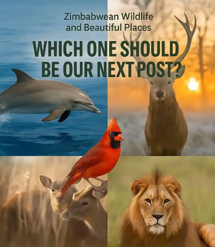 Image from Zim Wildlife and Beautiful Places: *🔥 Let's get more reactions/ emojis, please🙏* *📢 Which one should ...