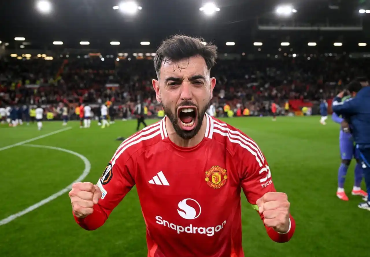 Image from Goal | Stream | Sports: 🚨🚨🎙️| Matheus Cunha: "I think Bruno [Fernandes] is a big example fo...