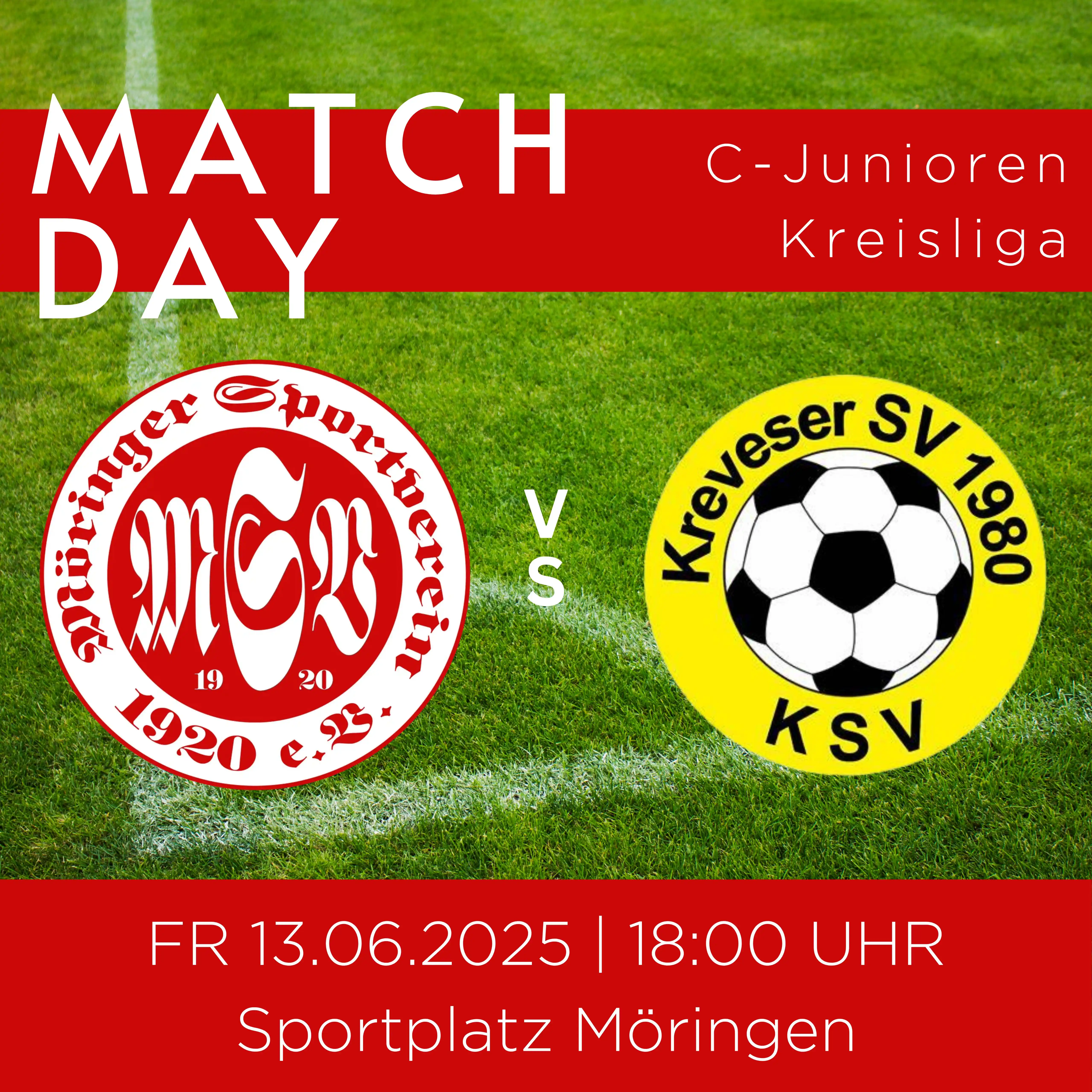 Image from Möringer Sportverein e.V.: Morgen Abend 18:00 Uhr begrüßt unsere C Krevese/Seehausen zu dem letzt...