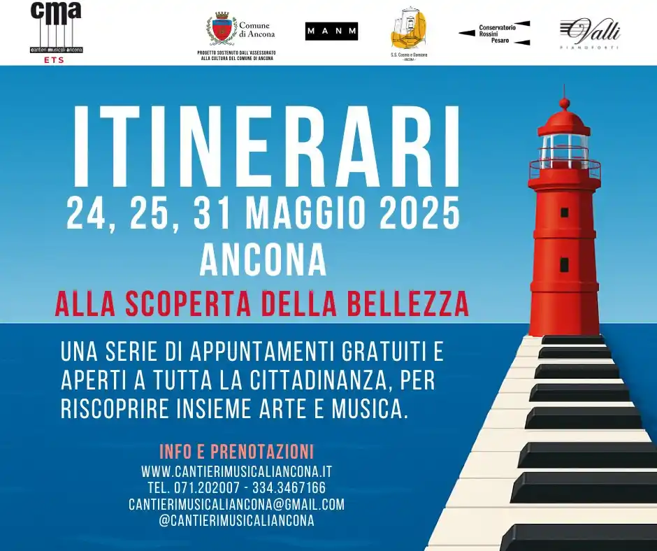 Image from Comune di Ancona: 🎼 Musica dal vivo in luoghi e momenti insoliti, visita guidata di Anc...