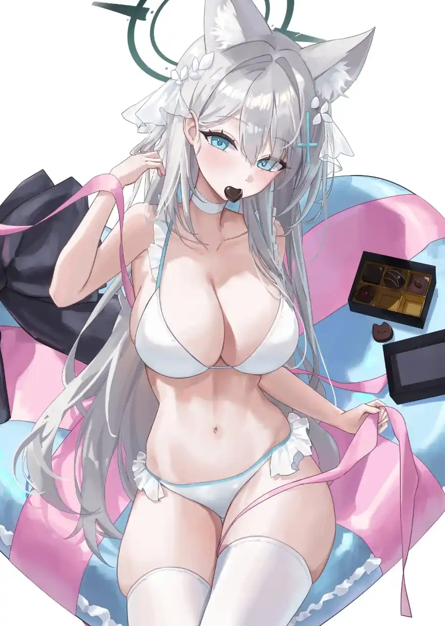 Image from Blue Archive Reborn Animation Indonesia: Nn, konbanwa sensei. Siroko balik menyapa kalian lagi. Gimana gacha ny...