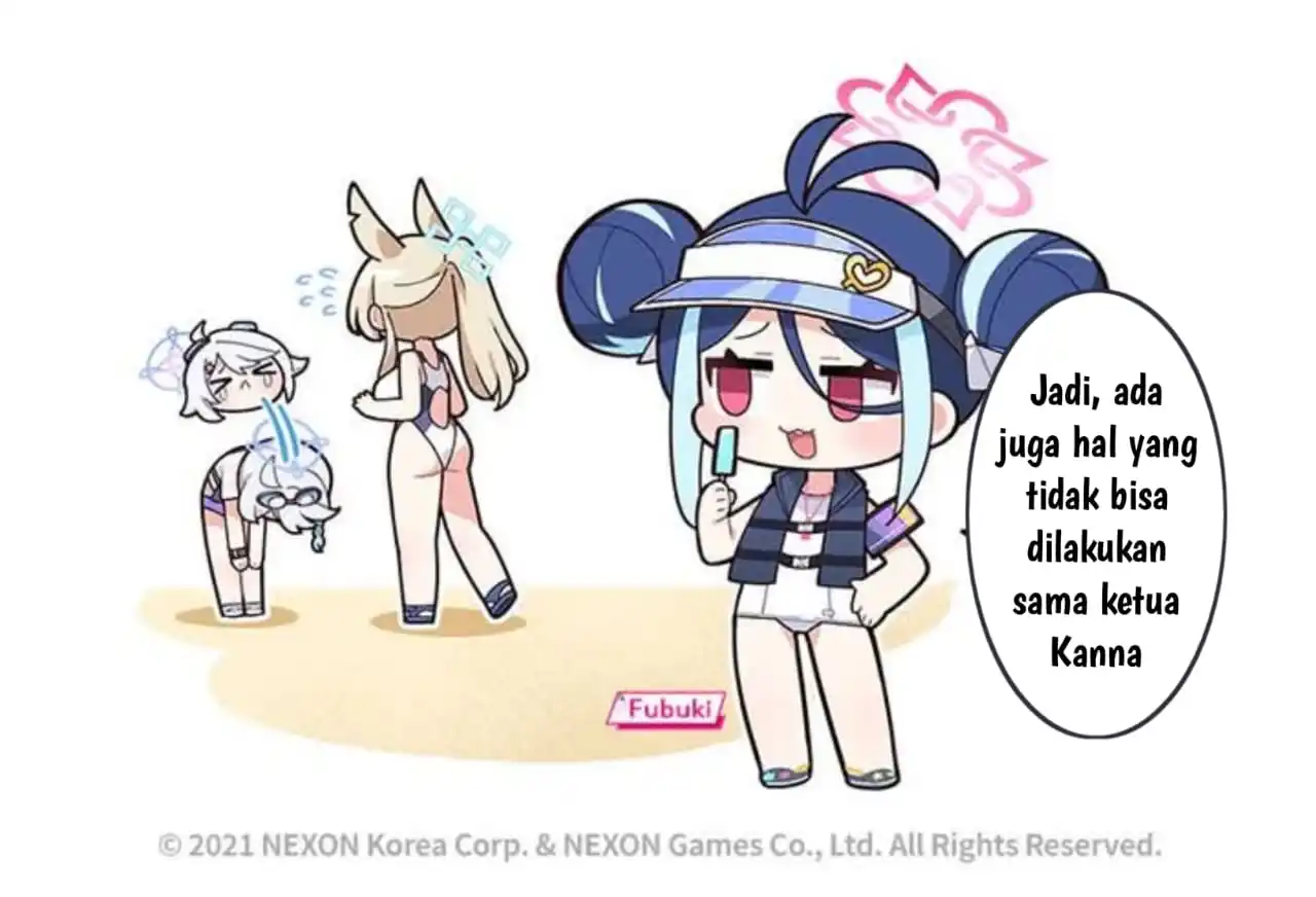 Image from Blue Archive Reborn Animation Indonesia: Reupload komik pendek > hina...