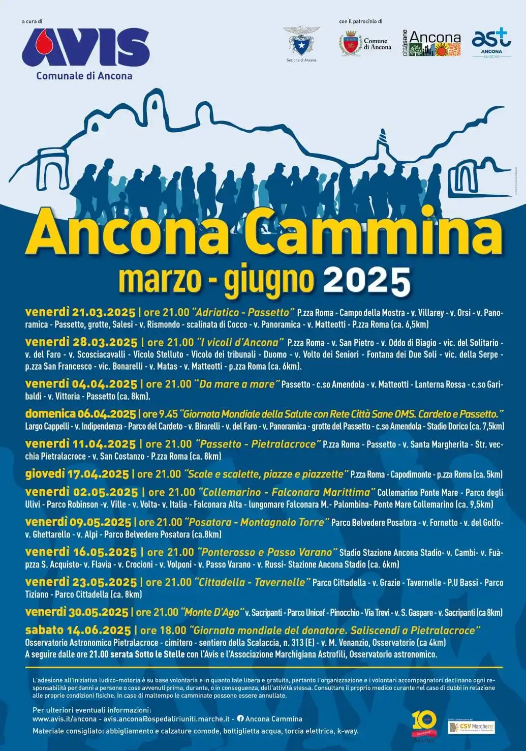 Image from Comune di Ancona: ๐ถโโ๏ธ๐๐๐๐๐ญ๐จ ๐๐ ๐ ๐ข๐ฎ๐ ๐ง๐จ ultimo appuntamento della stagione...