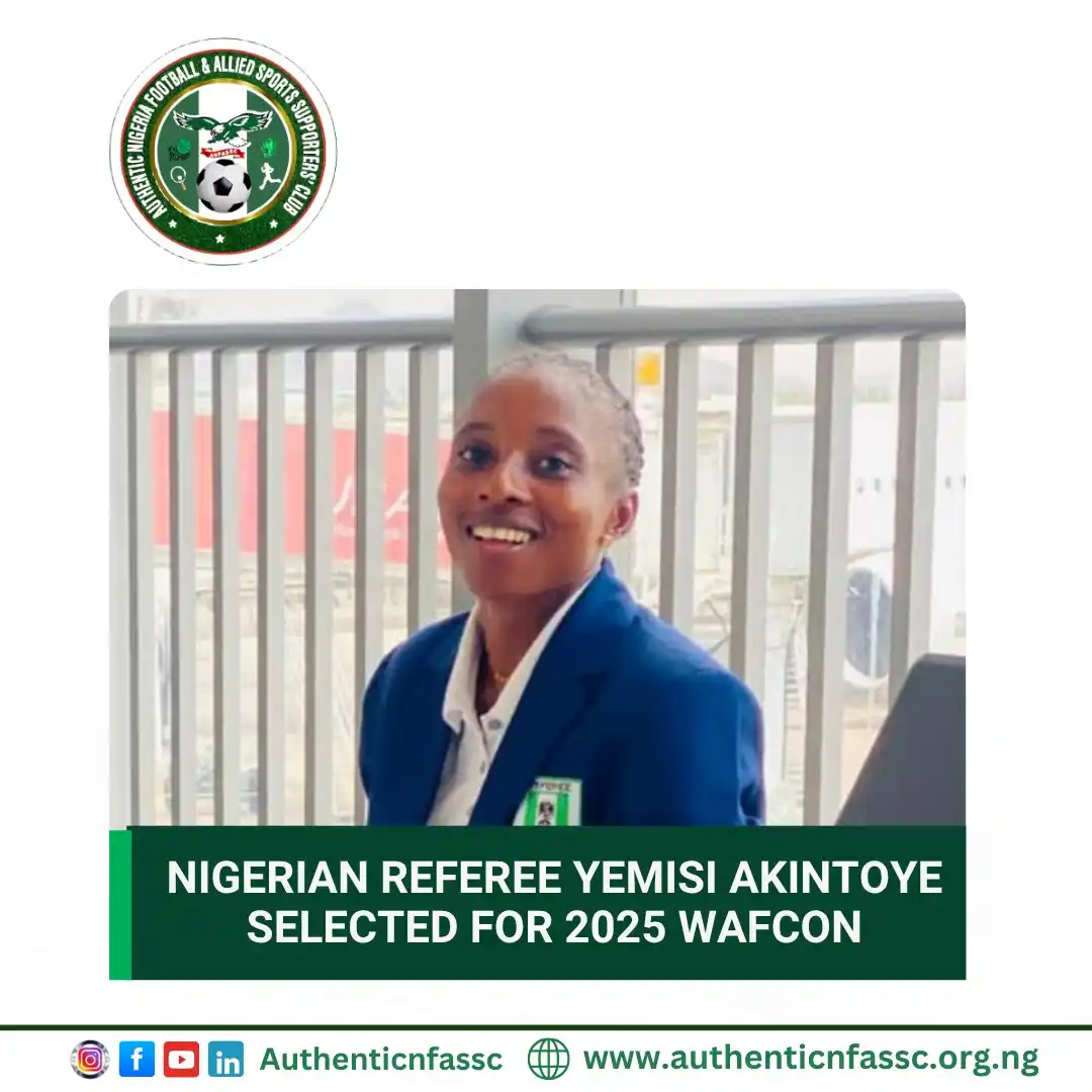 Image from Authentic Nigeria Football and Allied Sports Supporters Club.: The Confederation of African Football (CAF) has announced its list of ...