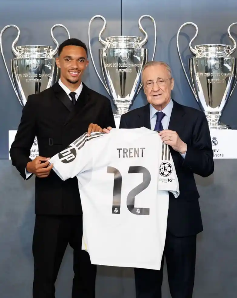 Image from Ivette “Canela” Borges: Trent Alexander-Arnold fue presentado en el Real Madrid ⚽️ 🗣️ “Llevo...