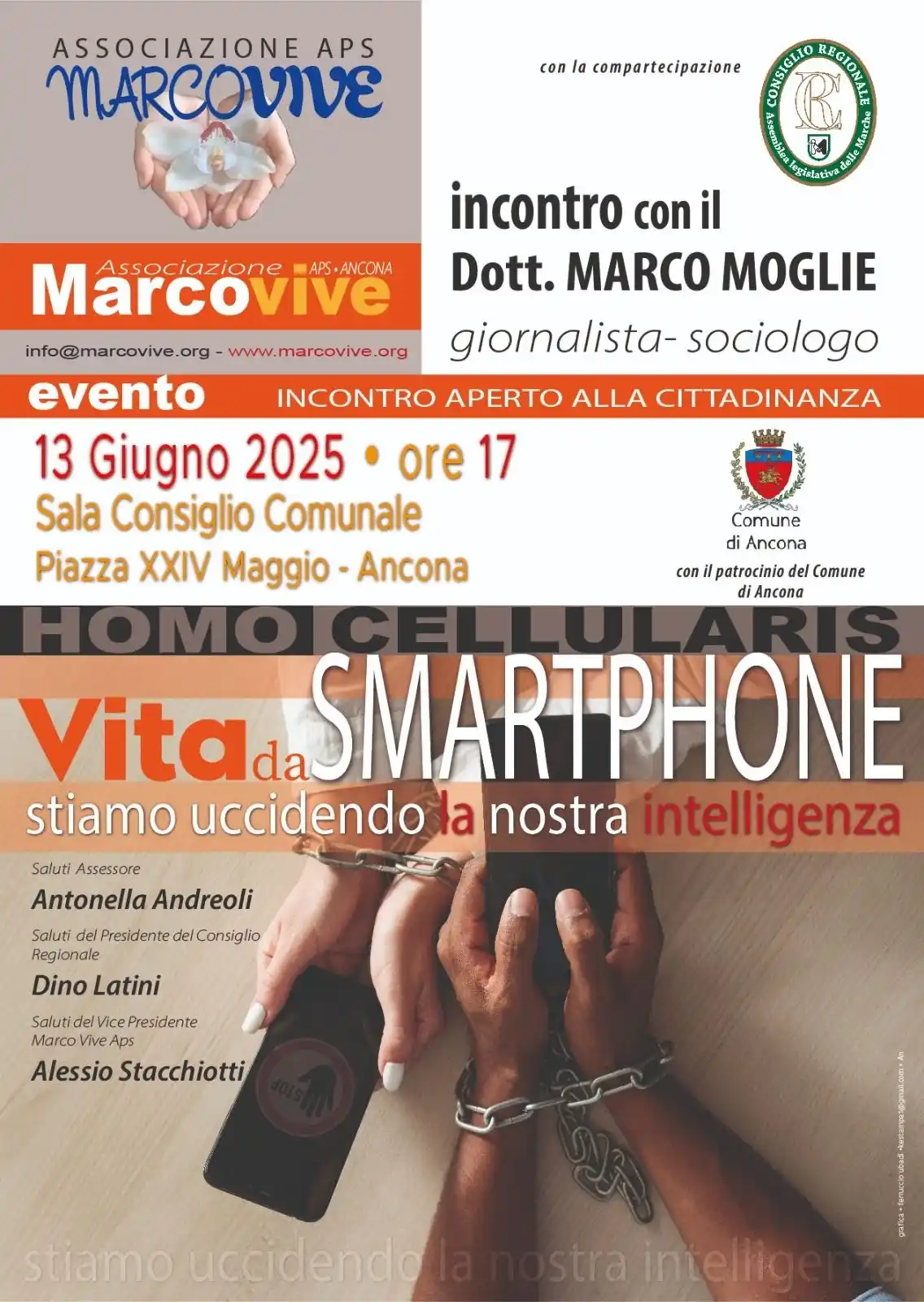 Image from Comune di Ancona: Vi ricordiamo l'appuntamento di oggi alle 17 in Sala Consiglio Comunal...