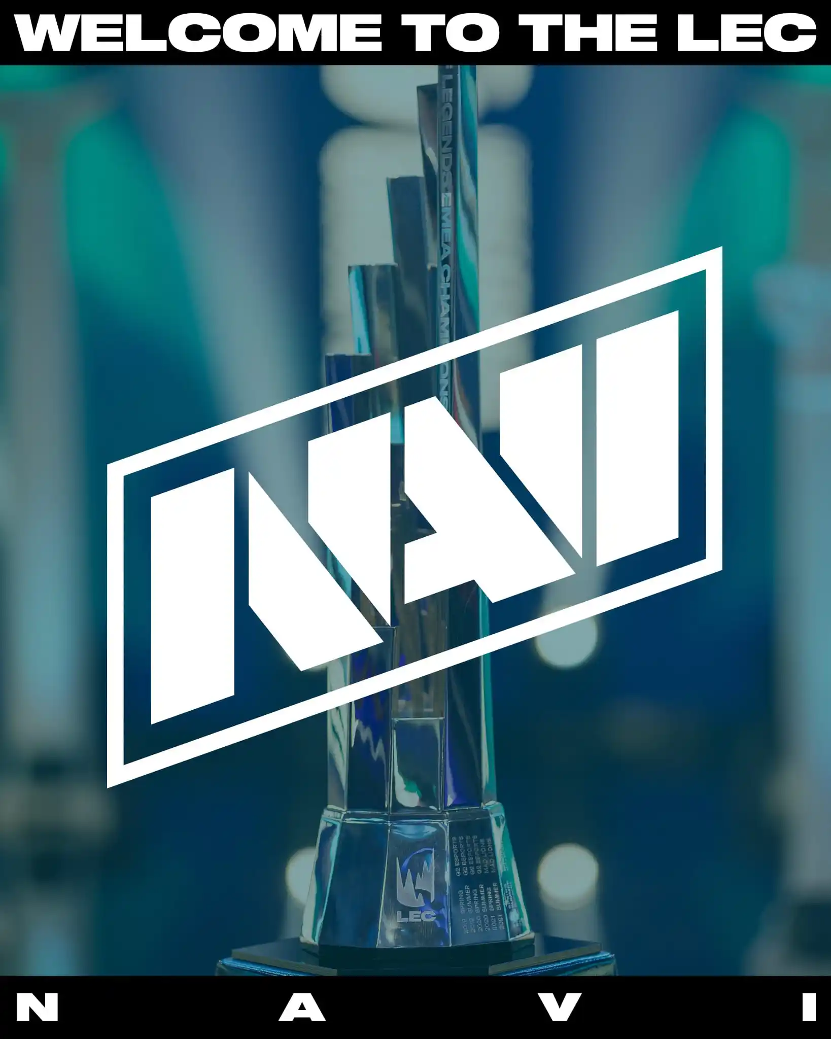 Image from LoL Esports: Welcome to the LEC, NAVI! More info: https://lolesports.com/en-GB/new...