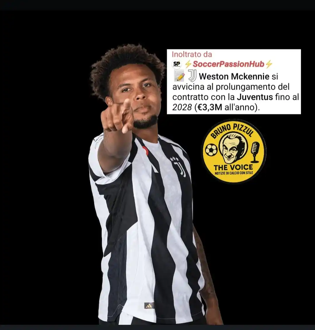 Image from brunopizzulthevoice: 📝⚪️Weston Mckennie si avvicina al prolungamento del contratto con la ...