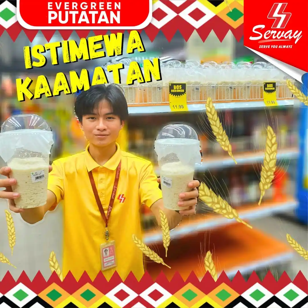 Image from Servay Evergreen Putatan: 𝑨𝑹𝑨𝑴𝑨𝑰𝑻𝑰! Good news for our valued customers, Tumpung is now a...