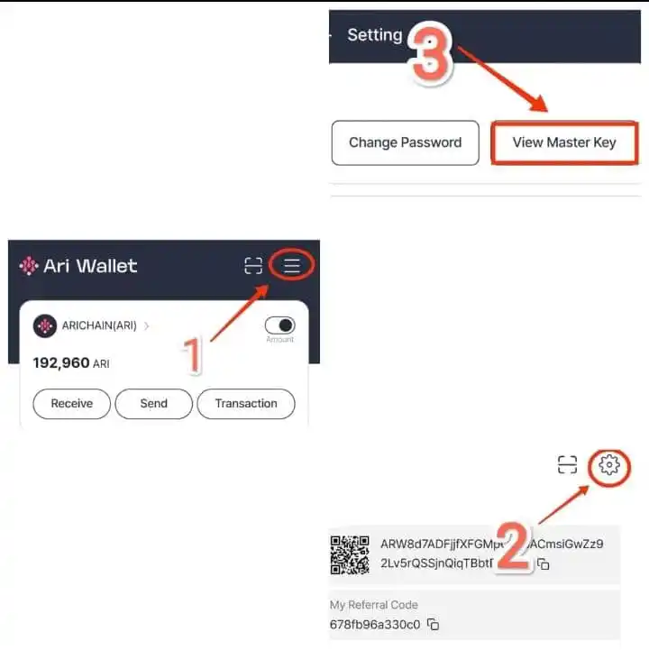 Image from Mide 🥰 Crypto Airdrops HUB ✨: ARI CHAIN Airdrop – Important Update!✨ Your Master Key is the only wa...