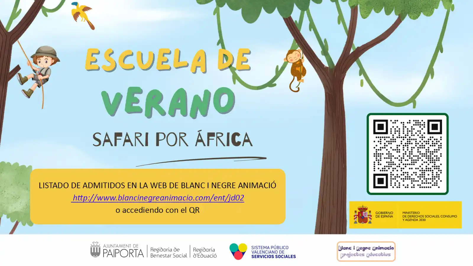 Image from Ajuntament de Paiporta: 📢 ¡Atención familias! Esta tarde se publicará el listado de admitidos...