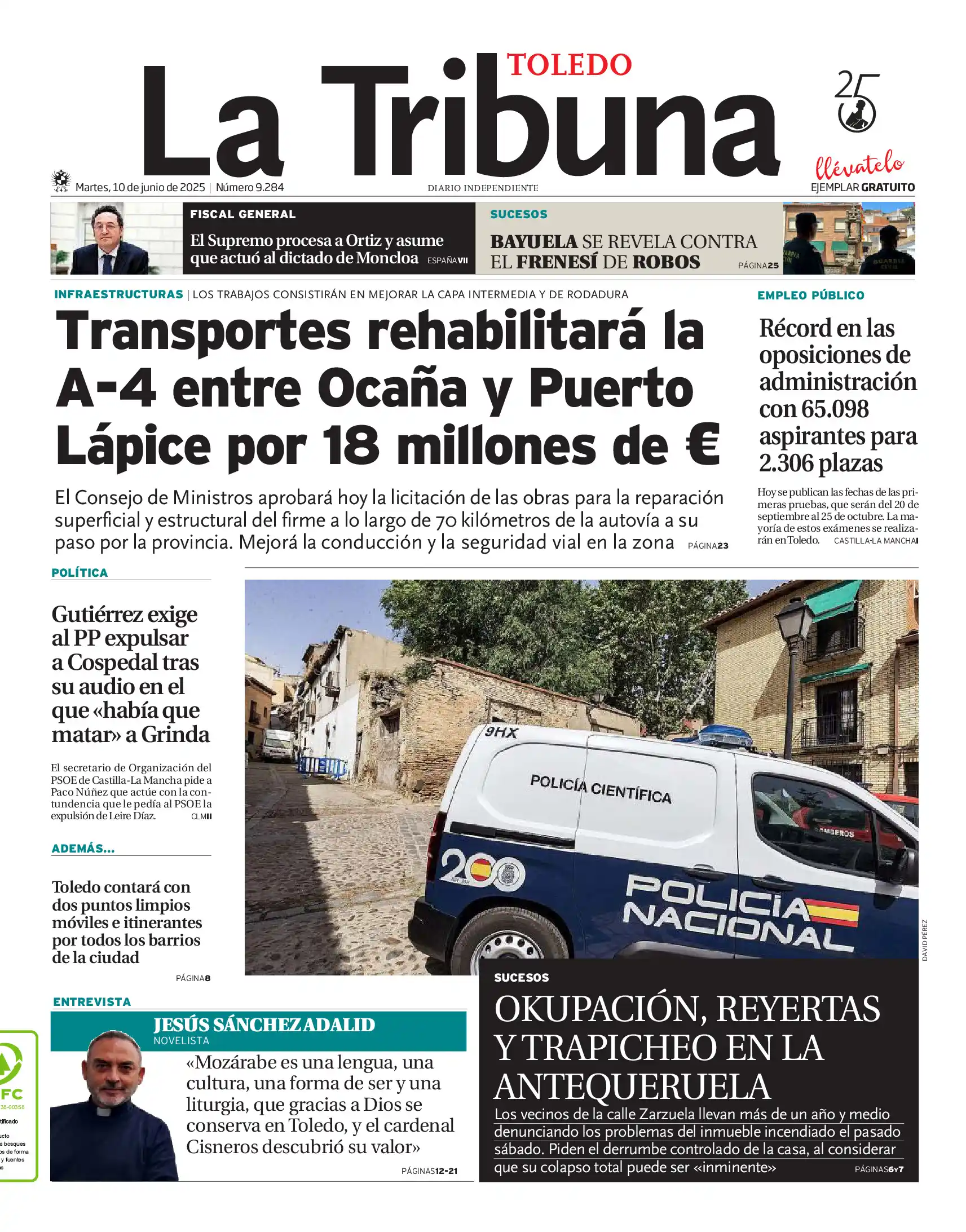 La Tribuna de Toledo post