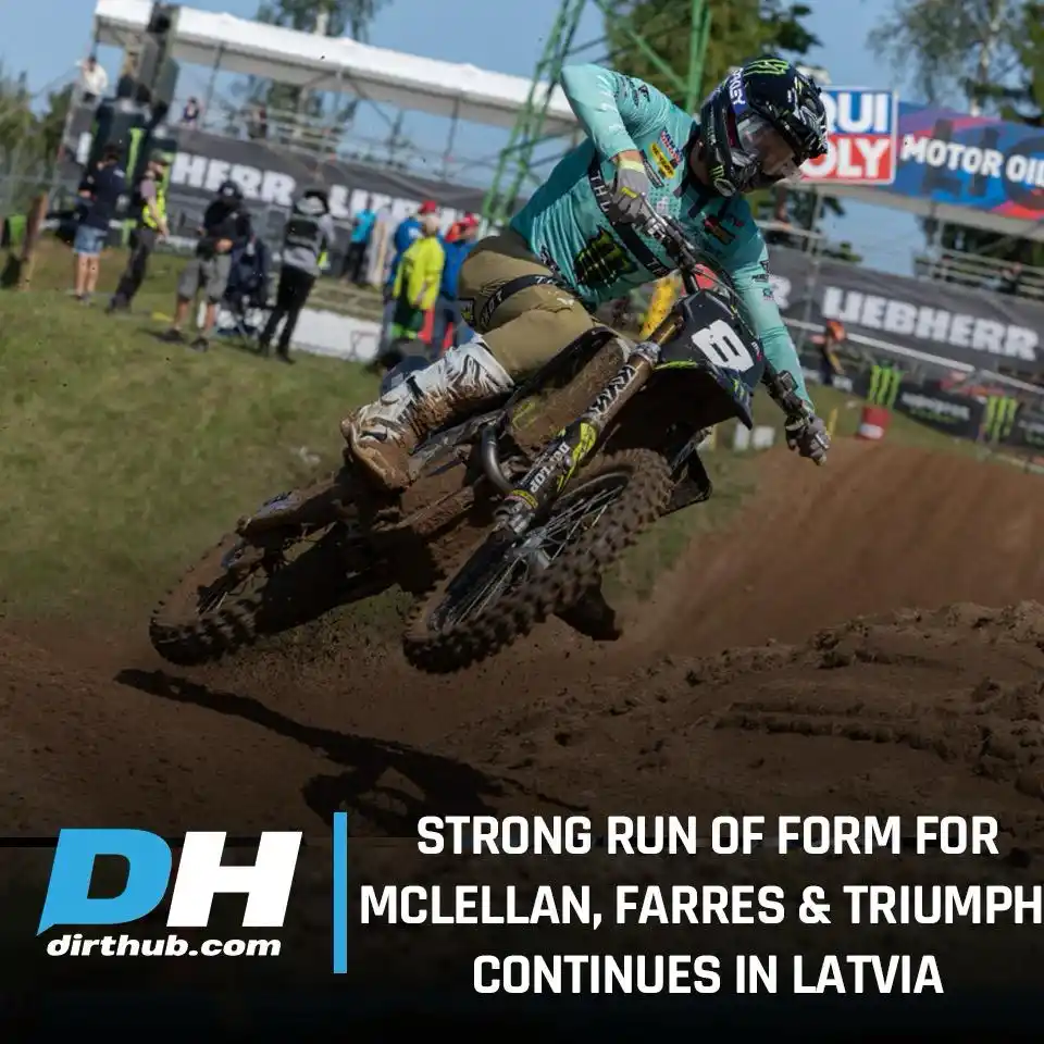 Image from Dirt Hub: ⚫ Camden McLellan and Guilliam Farres rattled off another good set of ...