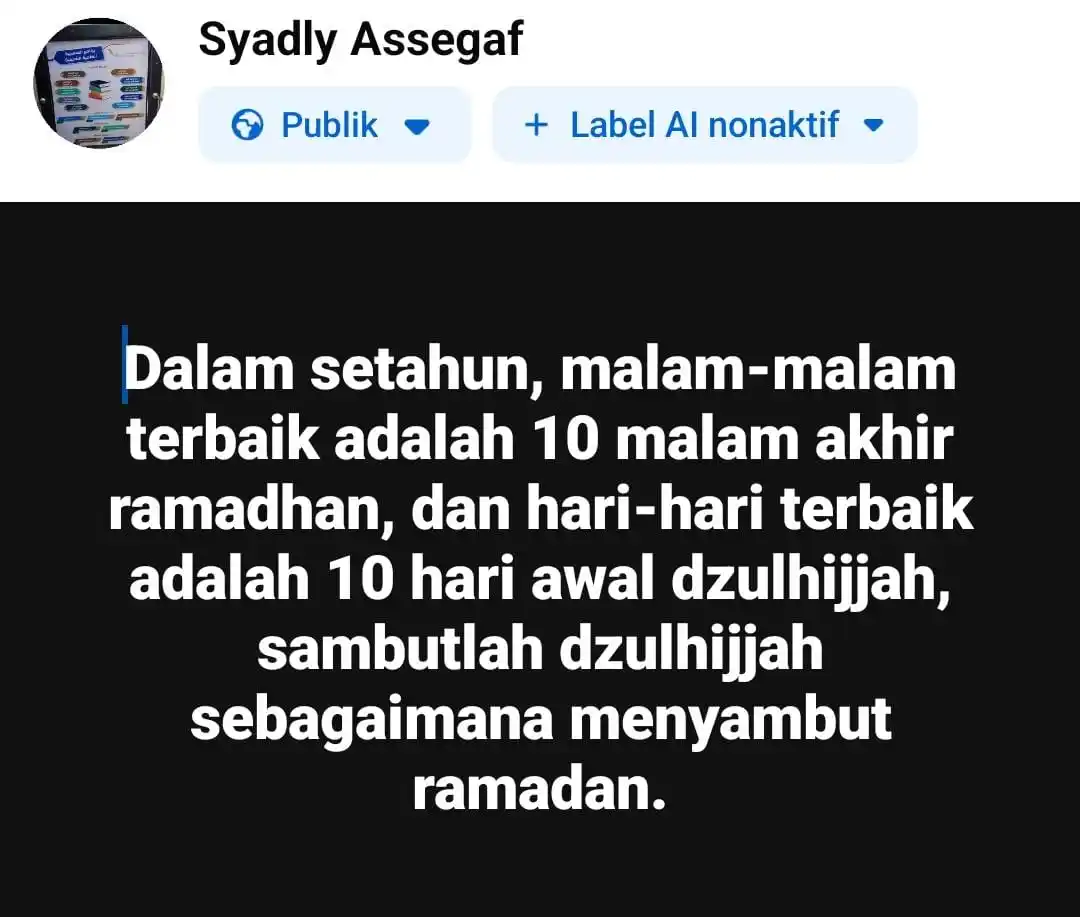 Syadly Belajar post