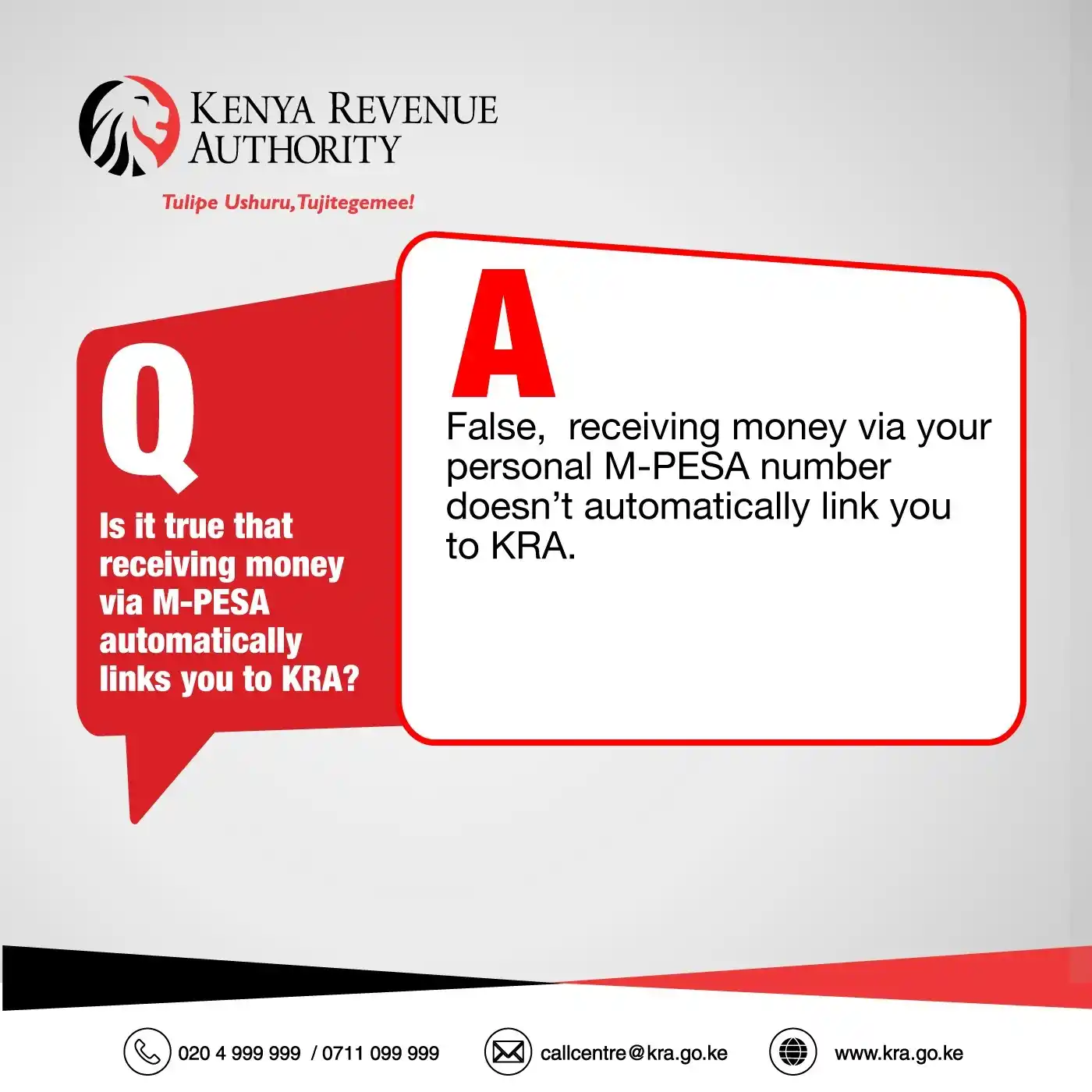 Kenya Revenue Authority post