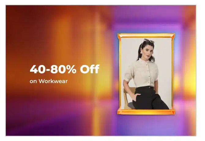 Image from Rohan Keshri: *END OF REASON SALE IS LIVE!* Get 40-80% Off on Workwear only on Myntr...