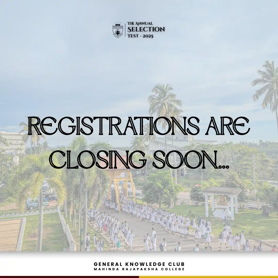 Image from MRC - Homagama: *Final Call for All Knowledge Seekers!* Applications for the Annual S...