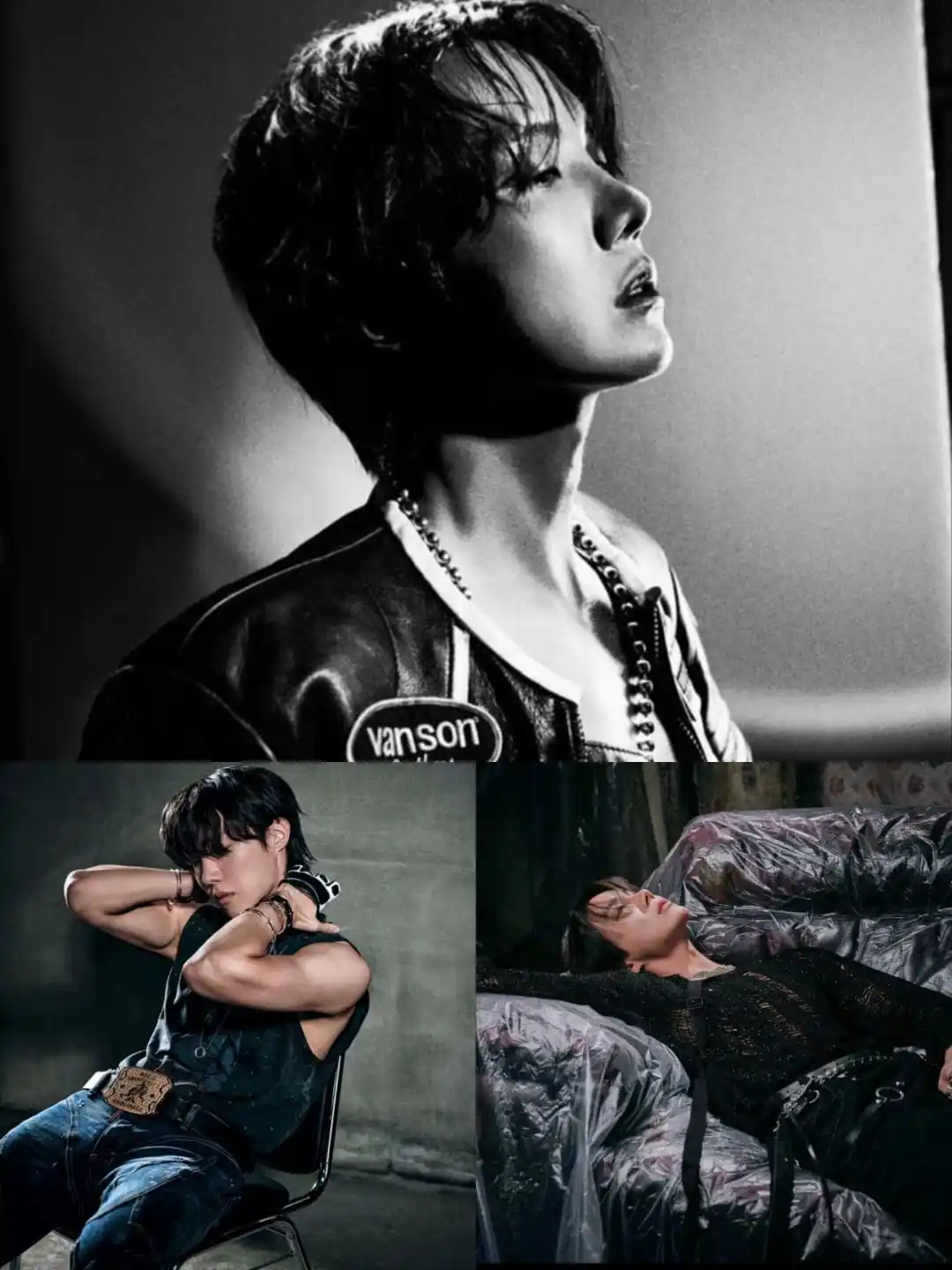 Image from INFO ONLY. ARMY 💜 Bienvenidos A Casa OT7💜: — Fotos exclusivas de Jhope para Melon por la salida de "Killin' It Gi...