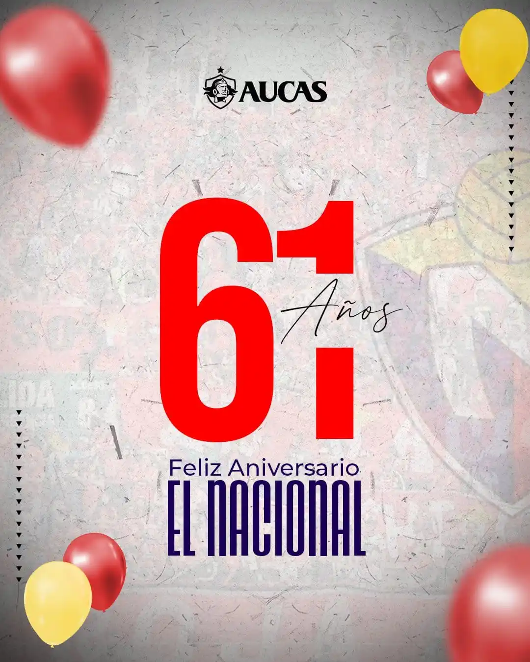 Image from C.D. El Nacional: Gracias Aucas 🤝...