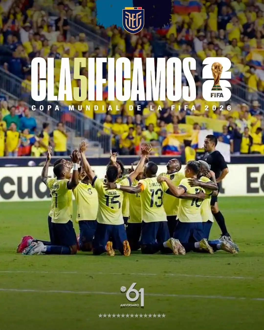 Image from C.D. El Nacional: LA TRI AL MUNDIAL 🇪🇨🏆 Quinta ocasión, misma pasión, mismo orgullo ...