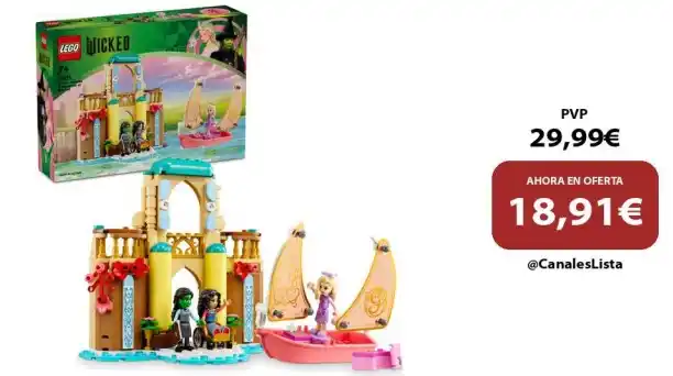 Image from LegOfertas: 🎁 LEGO 75681 Wicked Glinda, Elphaba y Nessarose en Shiz University Ca...