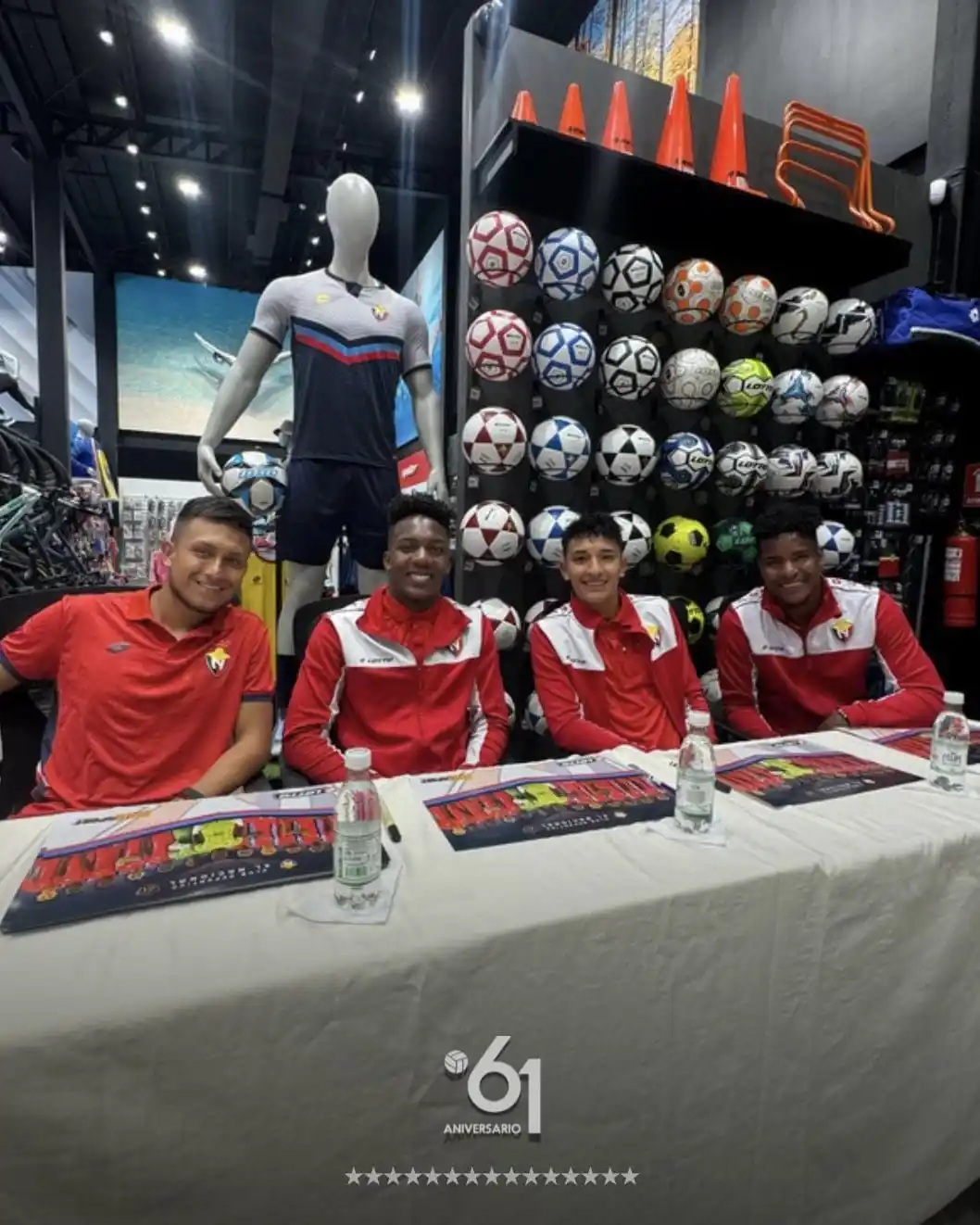 Image from C.D. El Nacional: Meet & Greet Criollo 🤩🔴 Te esperamos 🙌 <a class="text-blue-500 ho...