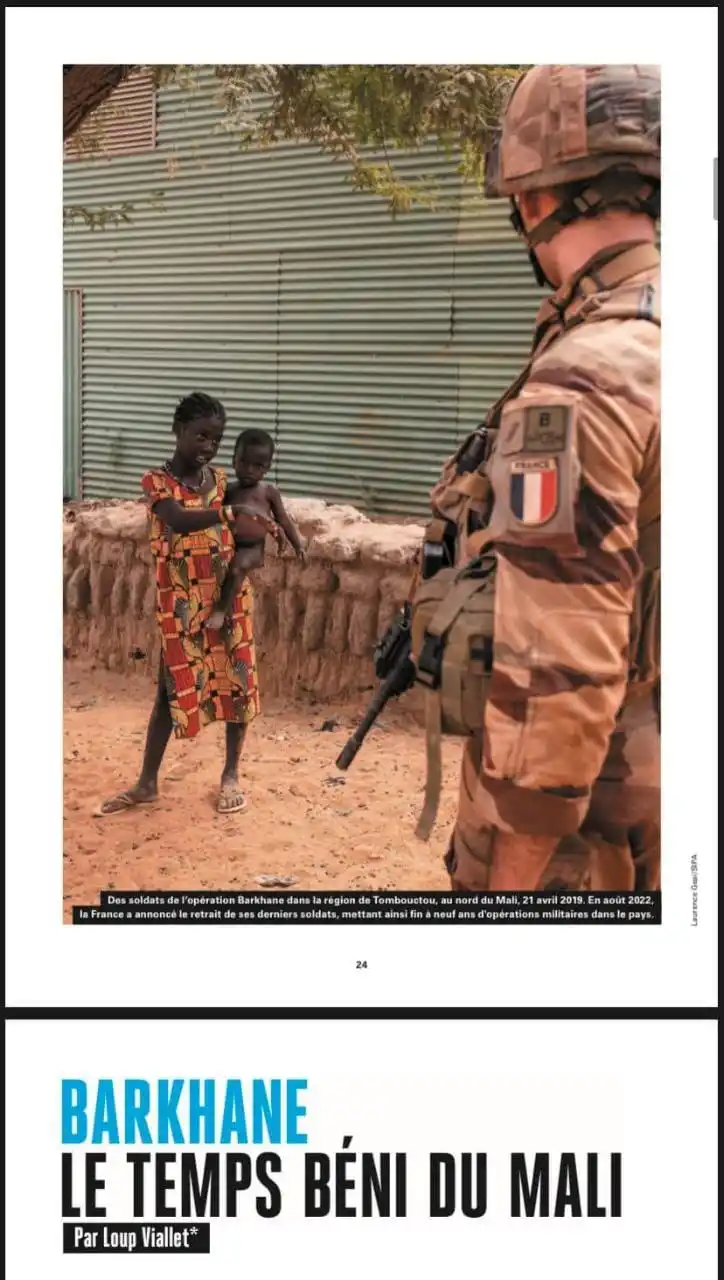 Image from Infos Flux: 🇲🇱Mali Pendant deux ans le journaliste Loup Viallet a enquêté sur le...