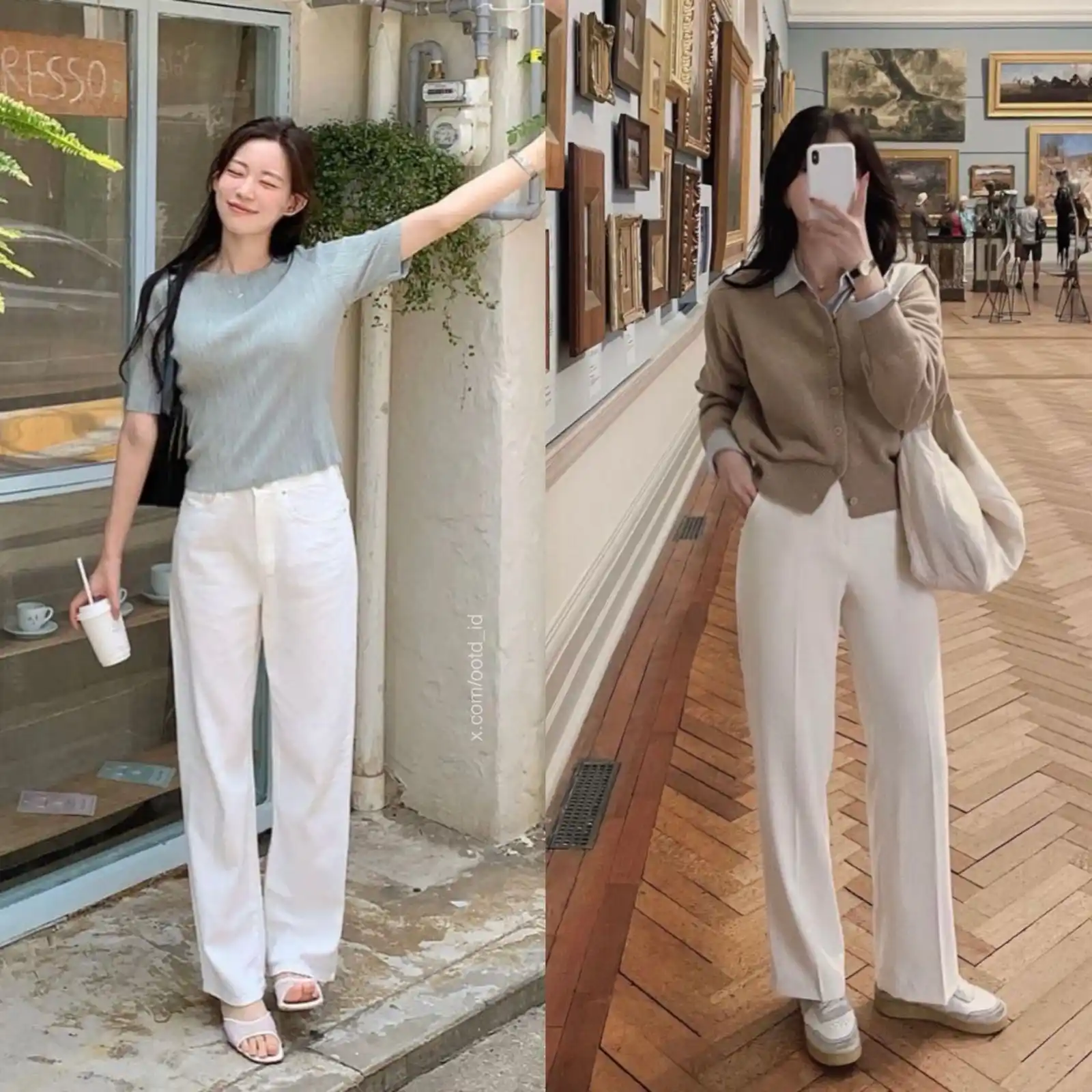 Image from Inspirasi Outfit Indonesia OOTD Ide Rekomendasi Outfit Hijab Cewek Cowok: Outfit Simple Cecan✨ <a class="text-blue-500 hover:underline cursor-po...
