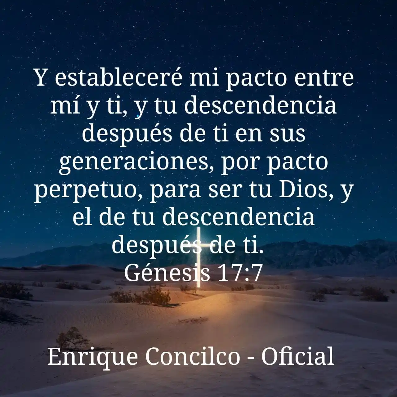 Enrique Concilco - Oficial post