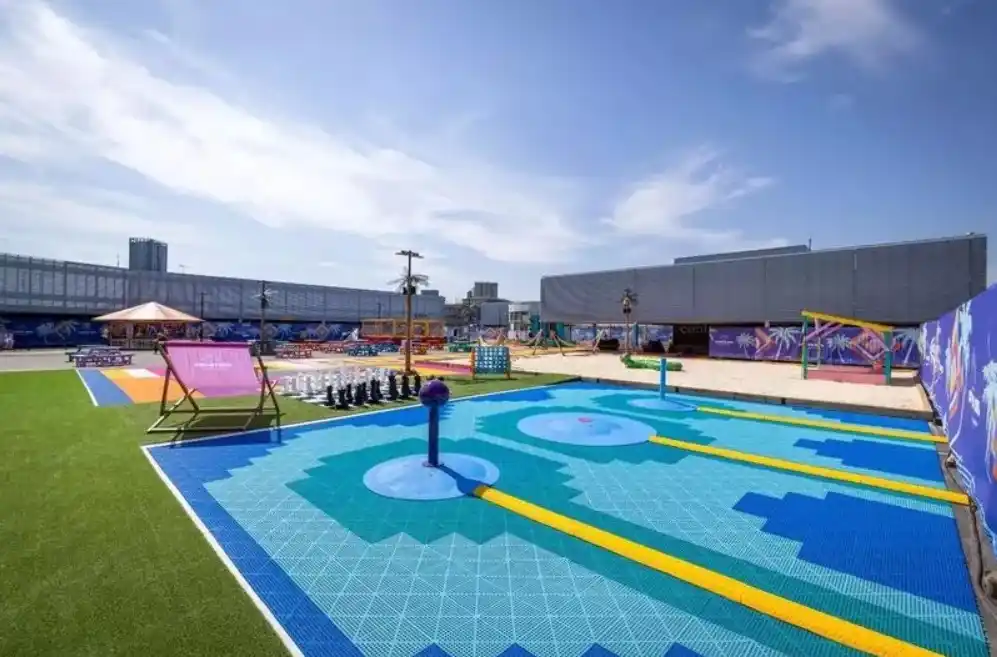 Image from MyLondon - Croydon news, things to do, travel and more: 🏖 Pop-up beach returns to Croydon multi-storey car park this summer: ...