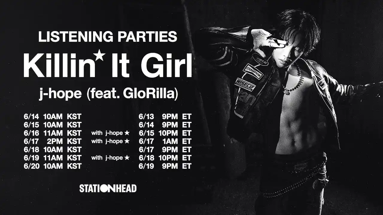 Image from ๐๐LOS 7 REYES-BTS๐๐: Se ha compartido el calendario de Listening Party de โKillin' It Girl ...