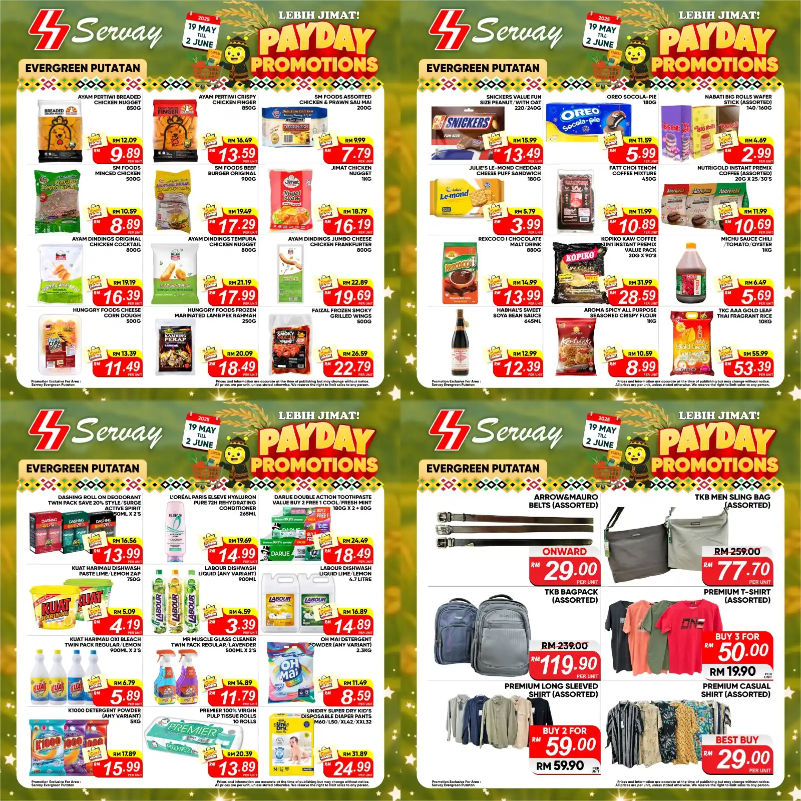 Image from Servay Evergreen Putatan: ๐๐๐ซ๐ฏ๐๐ฒ ๐๐ฏ๐๐ซ๐ ๐ซ๐๐๐ง ๐๐ฎ๐ญ๐๐ญ๐๐ง 's Monthly PAYDAY promo...
