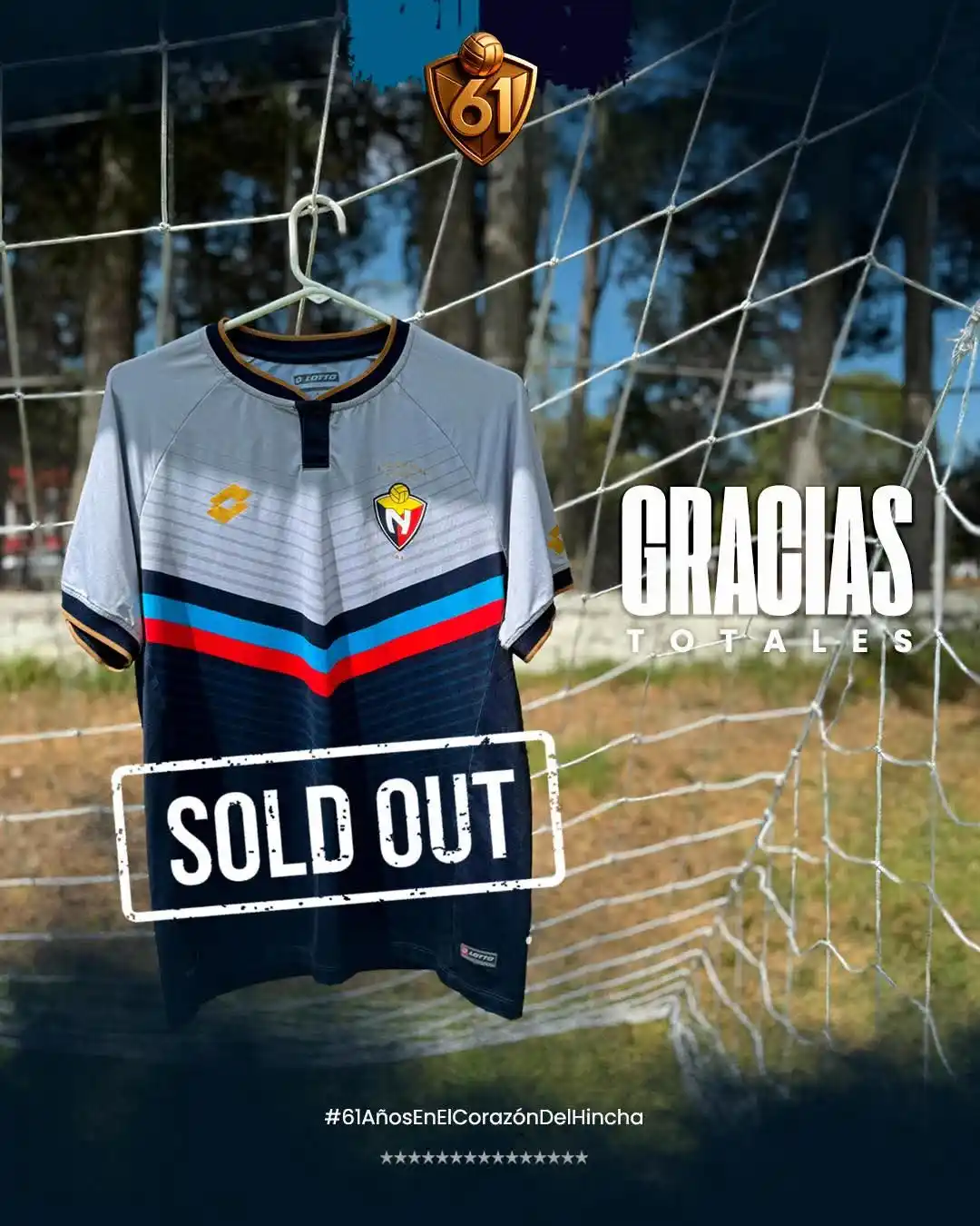 Image from C.D. El Nacional: SOLD OUT 🚫 Gracias hinchada, una demostración más de la lealtad y pa...